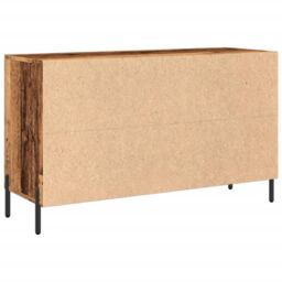 Berkfield Home Sideboard Old Wood 100x36x60 cm Engineered Wood in Brown - Size: 100 x 36 x 60 cm - thumbnail 6
