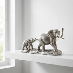 Garden Greatness Elephant & Baby Decorative Ornament - Size: 1 Pack - thumbnail 1