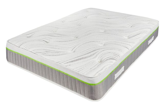 Comfort Beds Majestic Hybrid Pocket Spring Mattress in Grey - Size: King - image 1