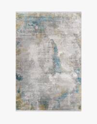 Gooch Luxury Rugs Toros Illusion Distressed Area Rug in Blue - Size: 180 cm x 120 cm