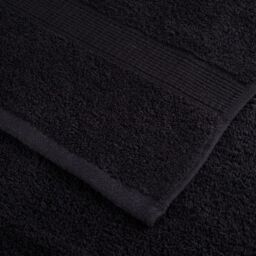 Berkfield Home 6 Piece Premium Towel Set SOLUND Black 600 gsm - thumbnail 5