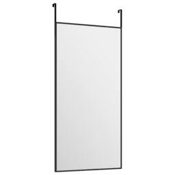 Berkfield Home Door Mirror Black 30x60 cm Glass & Aluminium - thumbnail 3
