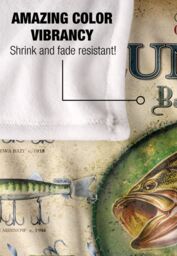 JQ Licensing Lunkers Bait Tackle Sign Silky Touch Super Soft Throw Blanket 152 X 127 cm in White - thumbnail 4