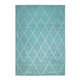 THE RUGS Maestro Collection Berber Design Rug in Duck Egg Blue - 3649 BS33 - Size: 80 cm x 150 cm - thumbnail 1