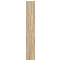 Berkfield Home Bookcase Sonoma Oak Engineered Wood 100 x 30 x 198 cm Shelving in Brown - thumbnail 6