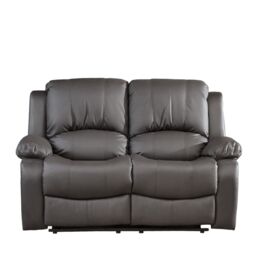 Artemis Home Glendale 2 Seat Manual Recliner Sofa in Grey - thumbnail 2