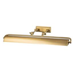 Netlighting Winchfield 4 Light Large Picture Light Aged Brass in Gold - thumbnail 1