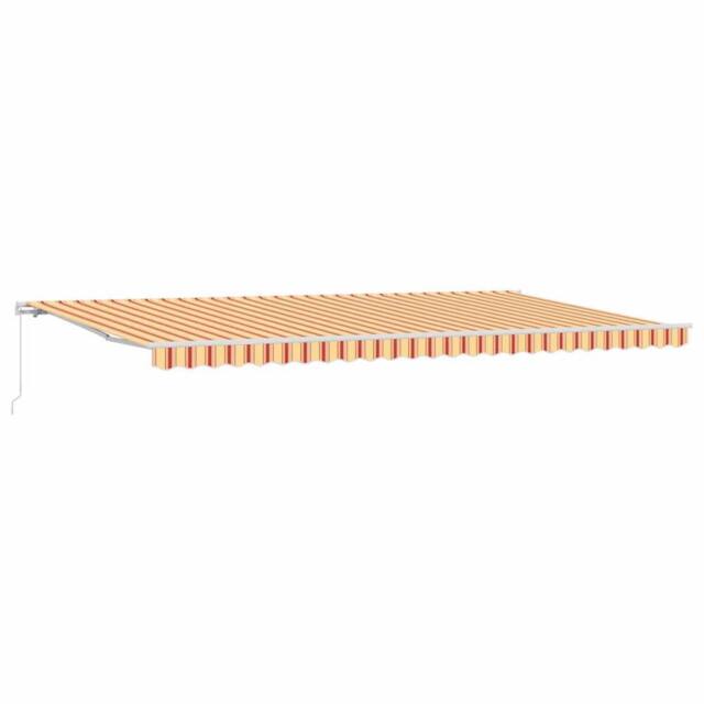 Berkfield Home Manual Retractable Awning Yellow & Orange 600x300 cm - image 1