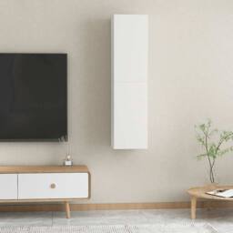 Berkfield Home TV Cabinets 2 pcs White 30.5x30x60 cm Engineered Wood - thumbnail 4