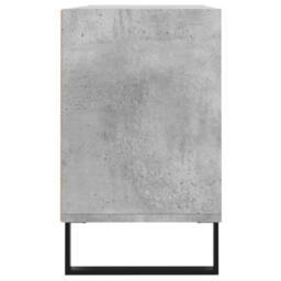 Berkfield Home TV Cabinet Concrete Grey 103.5x30x50 cm Engineered Wood - thumbnail 5