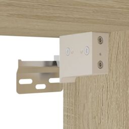 Berkfield Home Hanging Cabinet Lyon Sonoma Oak 29.5x31x60 cm Engineered Wood in Brown - thumbnail 9
