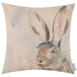 Voyage Maison Harriet Hare Printed Cushion - Size: 50 cm x 50 cm - thumbnail 2