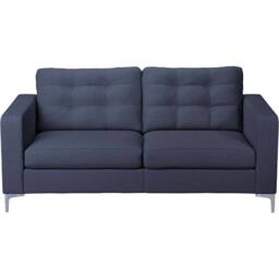 Furnishings For Less UK Smart Hackney Fabric Sofa Suite Formal 3 Seater & 2 Seater Saphire Blue or Pewter Grey - thumbnail 5