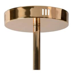 Lucide 'ALARA' Non Dimmable Indoor Adjustable Hanging Spotlight Pendant Light in Gold - thumbnail 3