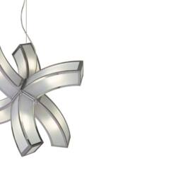 Netlighting Duna GU10 Pendant 6 arms 6 Light L1SGU10 Polished Chrome in Grey - thumbnail 3