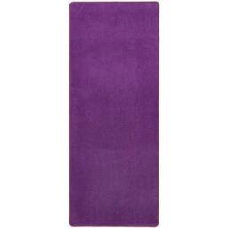 THE RUGS Uni Colours Modern Plain Rug Short Pile Polypropylene Area Rug in Purple - Size: 133 cm diameter - thumbnail 8
