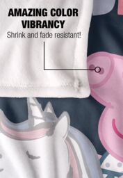 Hasbro Peppa Pig Kids Silky Touch Blanket 152x127cm Little Dreamer in White - Size: 152x127 cm - thumbnail 4