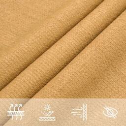 Berkfield Home Sunshade Sail 160 g/m¬≤ Triangular Sand 3.6x3.6x3.6 m HDPE in Light Sand - thumbnail 8