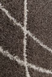 The Rug Shop UK Taupe Abstract Easy to Clean Stain-Resistant Modern Rug in Grey - Size: 200 cm x 290 cm - thumbnail 5