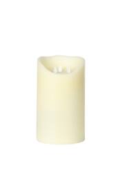KDMD Moving Flame LED Candle 15 x 25cm in Cream - Size: 15 x 25 cm - thumbnail 5