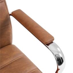 Kelvenix Home Office Chair Leather Retro Brown - Size: 1000ml - thumbnail 3