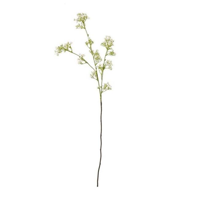 Lemon Pavilion Furniture and Decor Gypsophila Spray (Single Stem Flower) - Plastic - Height 106cm - Cream