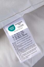 Homescapes Premium Wool Mattress Topper Deep Fitting Comfort in White - Size: King - thumbnail 3