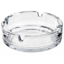 Bedsland SZ 2pk Glass Ashtrays Heavy Duty Clear Cigarette Ashtray Set - thumbnail 3