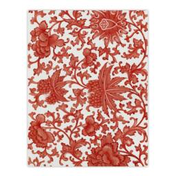 "Artery8 Owen Jones Ornamental Flower Pattern in Red Wall Art Print - Size: W12"" x H16""" - thumbnail 1