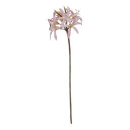 Hill Interiors The Natural Garden Collection Lily Stem Artificial Flower in Baby Pink - thumbnail 2