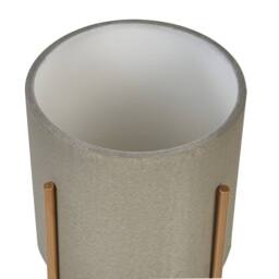 Wyld and Coco Grey Iron Plant Stand 33 x 33 x 62 cm Modern Industrial Gold Base - Size: Large - thumbnail 5