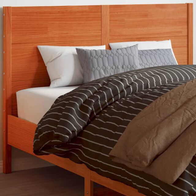 Berkfield Home Headboard Wax Brown 180 cm Solid Wood Pine - image 1