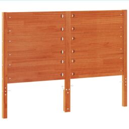 Berkfield Home Headboard Wax Brown 180 cm Solid Wood Pine - thumbnail 6