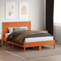 Berkfield Home Headboard Wax Brown 180 cm Solid Wood Pine - thumbnail 3
