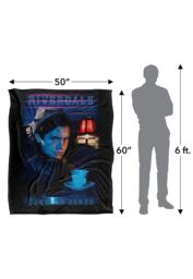 Warner Brothers Riverdale Silky Touch Super Soft Throw Blanket 152x127cm in White - Size: 152x127 cm - thumbnail 3