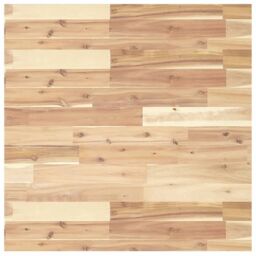 Berkfield Home Table Top Square 70x70x2 cm Solid Wood Acacia in Brown - Size: 70 x 70 x 2 cm - thumbnail 2