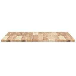 Berkfield Home Table Top Square 70x70x2 cm Solid Wood Acacia in Brown - Size: 70 x 70 x 2 cm - thumbnail 6