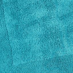 Allure Bath Fashions Elegance Reversible Heavyweight Pedestal Mat in Turquoise - thumbnail 3