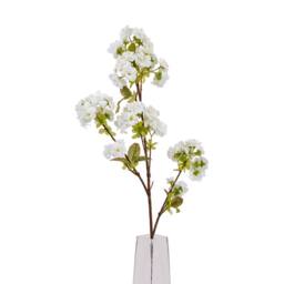 Lemon Pavilion Furniture and Decor Artificial Tall Blossom - Plastic - L6 x W8 x H130 cm - White - thumbnail 1