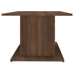 Berkfield Home Decorative Coffee Table Brown Oak 102x55.5x40 cm Engineered Wood - thumbnail 6