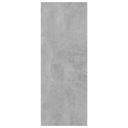 Berkfield Home Console Table Concrete Grey 78x30x80 cm Engineered Wood - Size: 78 x 30 x 80 cm - thumbnail 6