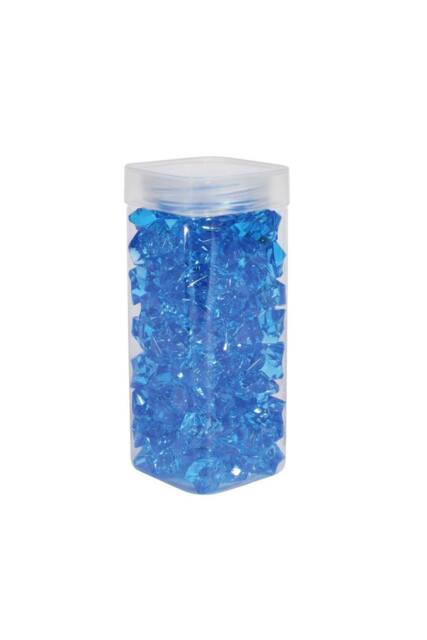 KDMD Large Blue Acrylic Stones in Square Jar 300gr 2 Pack - image 1