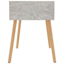 Berkfield Home Bedside Cabinets 2 pcs Concrete Grey 40x40x56 cm Engineered Wood - Size: 40 x 40 x 56 cm - thumbnail 4