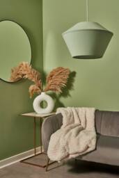 BHS Lighting Dana Easy Fit Light Shade in Green - thumbnail 4