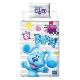 Blue´s Clues Reversible Blue Duvet Set - Size: Single - thumbnail 1