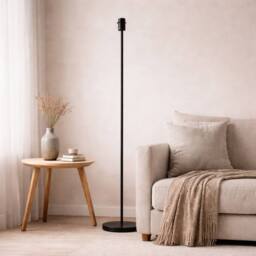 CGC Lighting CGC Lena Matt Black Straight Floor Lamp - thumbnail 2