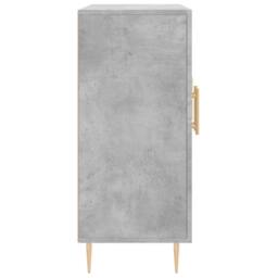 Berkfield Home Sideboard Concrete Grey 90x34x80 cm Engineered Wood - Size: 90 x 34 x 80 cm - thumbnail 7