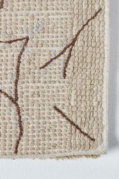 Homescapes Damask Cotton Bath Mat Soft, Absorbent & Non-Slip in Beige - thumbnail 4