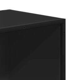 Berkfield Home Modern Bookcase Black 60x35x170.5 cm Engineered Wood - thumbnail 7