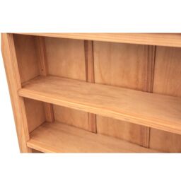 Cabinet Bits Bookcase 120x90x25cm in Light Brown - Size: 120 x 90 x 25 cm - thumbnail 5